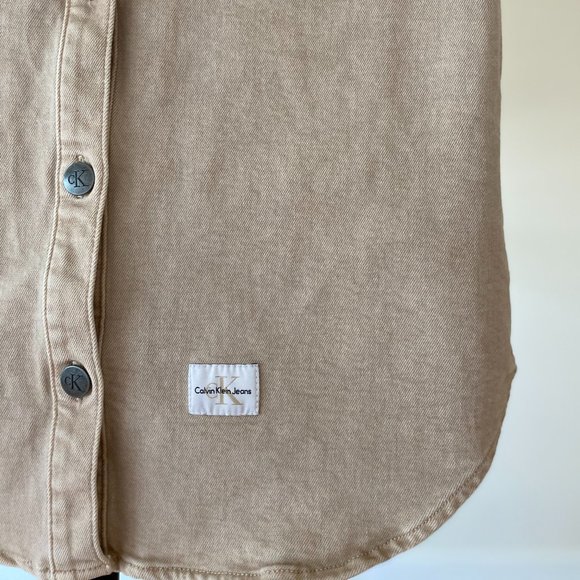 CALVIN KLEIN Button-down Mini Dress - Picture 4 of 5